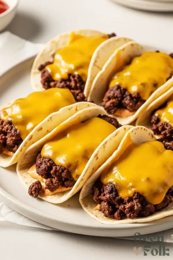 The Viral Smashed Burger Taco (The “No-Stick” Method)
